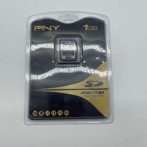 PNY 1 GB MicroSD Card - (P-SD1GB-FS)
